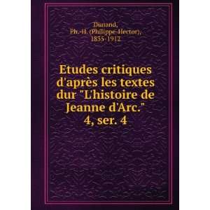   Arc.. 4, ser. 4 Ph. H. (Philippe Hector), 1835 1912 Dunand Books