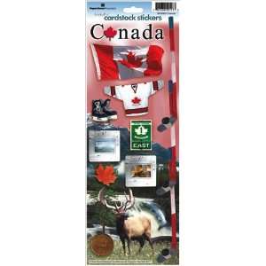   Paper House Travel Cardstock Stickers, Canada Arts, Crafts & Sewing