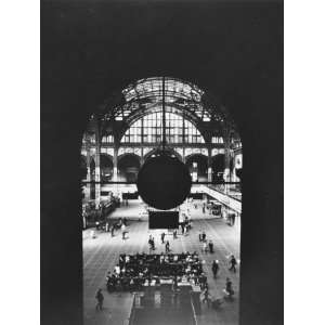  Interior of Penn Station Through Archway and Behind 