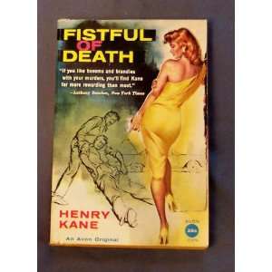 Fistful of Death Henry Kane Books