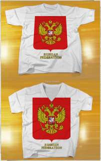 RUSSIAN FEDERATION   Coat of Arms/State Emblem T Shirt