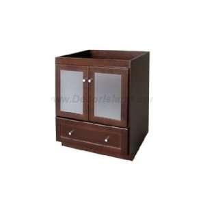   VGD3021 M01 30 Sink Cabinet W/ Frosted Glass Doors