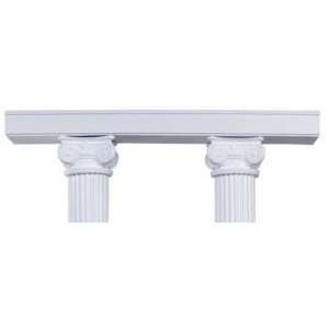 Rotational Molding Colonnade Top Or Base 72IN White #672