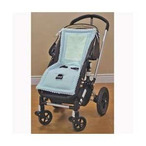  Ric Rac Stroller Liner   color Blue Baby