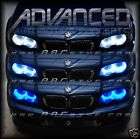 98 05 BMW E46 Headlight BLUE HALO m3 3 Angel Demon Eyes items in 