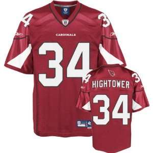  Tim Hightower Red Reebok NFL Premier Arizona Cardinals 