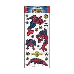 Sandylion Spiderman Stickers 5.5X13.5 Sheet Accents PMSM 16; 6 Items 
