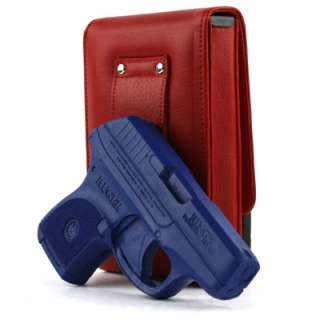 Red Leather Sneaky Pete Ruger LCP Holster CT Laser 628586902701 