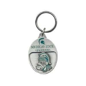    Michigan State Spartans Pewter Key chains