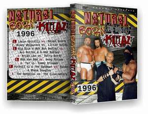 ECW Wrestling Natural Born Killaz DVD R, New Jack Mustafa The 