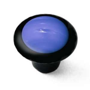 Planet Neptune Black Decorative High Gloss Ceramic Drawer Knob  