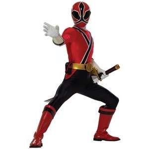  Red Ranger Samurai Child Costume for a Boy, Size S (6 