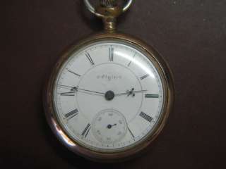 ELGIN B.W. RAYMOND Pocket Watch 17 JEWELS 1897 Antique VTG  