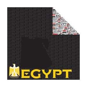  Reminisce Passports Double Sided Paper 12X12 Egypt; 25 