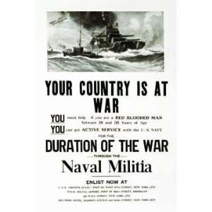  Your country is at war 20x30 Poster Paper