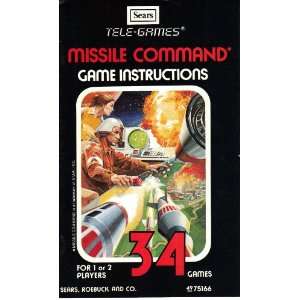  Atari 2600 Instruction Booklet   TELE GAMES EDITION  (Manual 