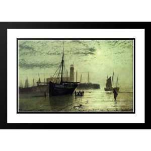  Grimshaw, John Atkinson 40x28 Framed and Double Matted The 