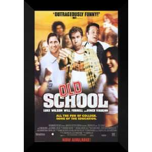 Old School 27x40 FRAMED Movie Poster   Style B   2003  