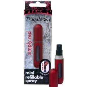  Travalo Mini Refillable Perfume Atomiser Red Beauty