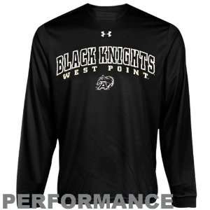  Under Armour Army Black Knights Black HeatGear Training 