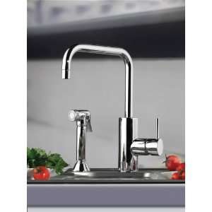  Mico Kitchen Faucet W/ Side Spray 7717 PN Polished Nickel 