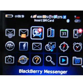 BlackBerry 8900 WiFi Unlocked GSM Quad band Smart Phone  