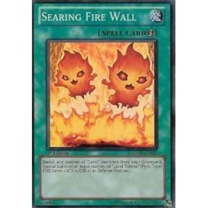  Yu Gi Oh   Searing Fire Wall   Hidden Arsenal 5   1st 