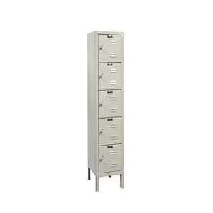  Unassembled Locker,w12,d15,h66,parchment   HALLOWELL 