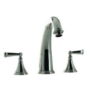   Tub Filler Set With Cn Handles Polished 24K Gold