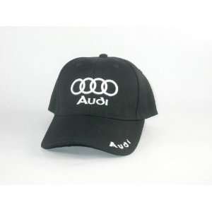  Audi Logo Black Baseball Hat Cap Automotive