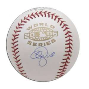  Adam Wainwright Autographed Baseball  Details 2006 World 