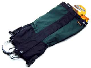 Outdoor Designs Perma Waterproof Gaiters Mens MD Green  