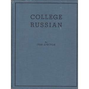 College Russian Ivar Spector Books