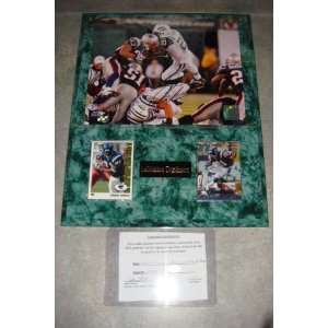  LaDainian Tomlinson Autographed New York Jets Wall Plaque 