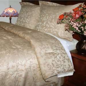  4 x Floral Jacquard Comforter Set, Floral Melody Standard 