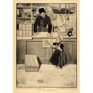  1908 Ad B Cory Kilvert Artist Cream of Wheat Dutch Shoe 