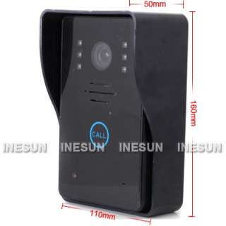 Home Security CCTV Wireless 3.5inch TFT Monitor Video Doorphone 
