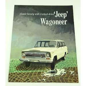  1965 65 Jeep WAGONEER Truck BROCHURE 4wd 