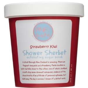 ME Bath Shower Sherbet Sugar Scrub Strawberry Kiwi 16 oz (Quantity of 