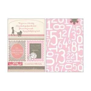  Authentique Miracle Girl Double Sided Cardstock Die Cuts 4 