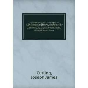   school chapels, cemeteries and the approx Joseph James Curling Books