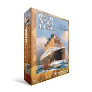  White Star Line Titanic 1000 Piece Puzzle Toys & Games