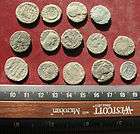 14 Authentic UNCleaned SMALL ANCIENT ROMAN Coins most u