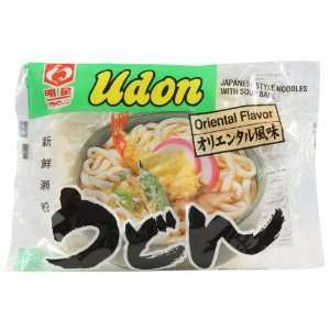 Myojo Udon Japanese Style Noodles with Soup Base, Oriental Flavor, 7 
