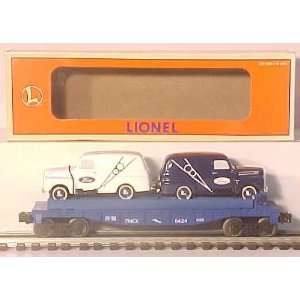  Lionel 6 16985 Eastwood Automobilia Flatcar w/ Ford Panel 