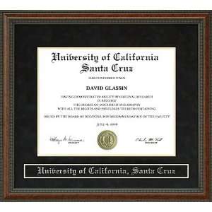  University of California, Santa Cruz (UCSC) Diploma Frame 