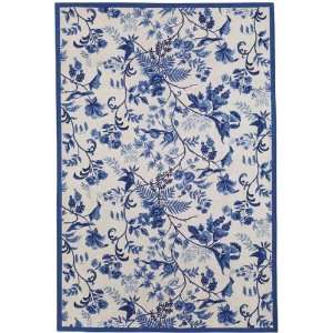 828 Rugs CCL34 Accents China Blue Floral Rug Furniture 