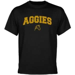 UC Davis Aggies Black Logo Arch T shirt