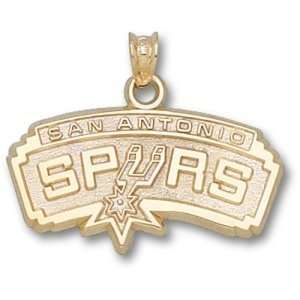  San Antonio Spurs NBA Logo 1 Pendant (Gold Plated 