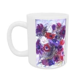  Anenomes (oil on canvas) by Sophia Elliot   Mug   Standard 